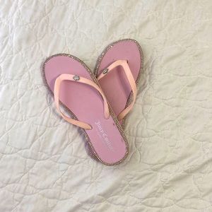 Size 7.5 pink juicy sandals